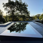 60 x 300 cm Fenêtre de toit pour toit plat, triple vitrage, valeur U: 0,9 W/m²K