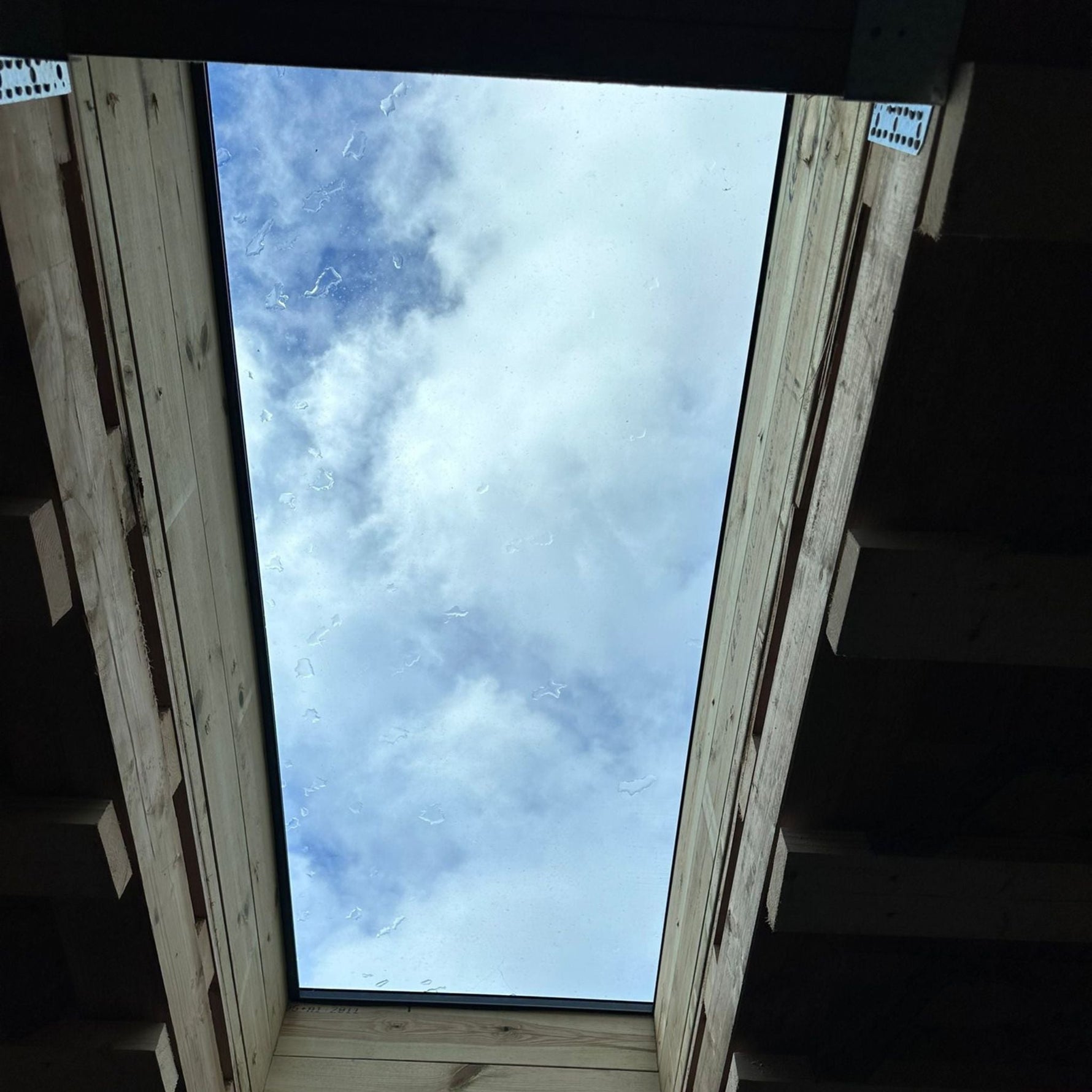 100 x 200 cm Fenêtre de toit en aluminium - Triple vitrage
