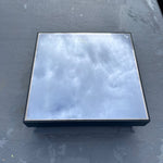 100 x 100 cm Fenêtre de toit en aluminium - Triple vitrage