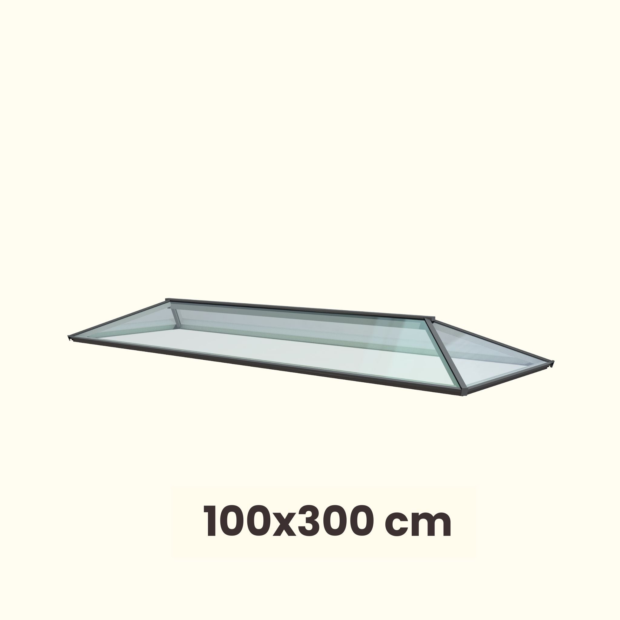 100 x 300 cm Lanterneau contemporain