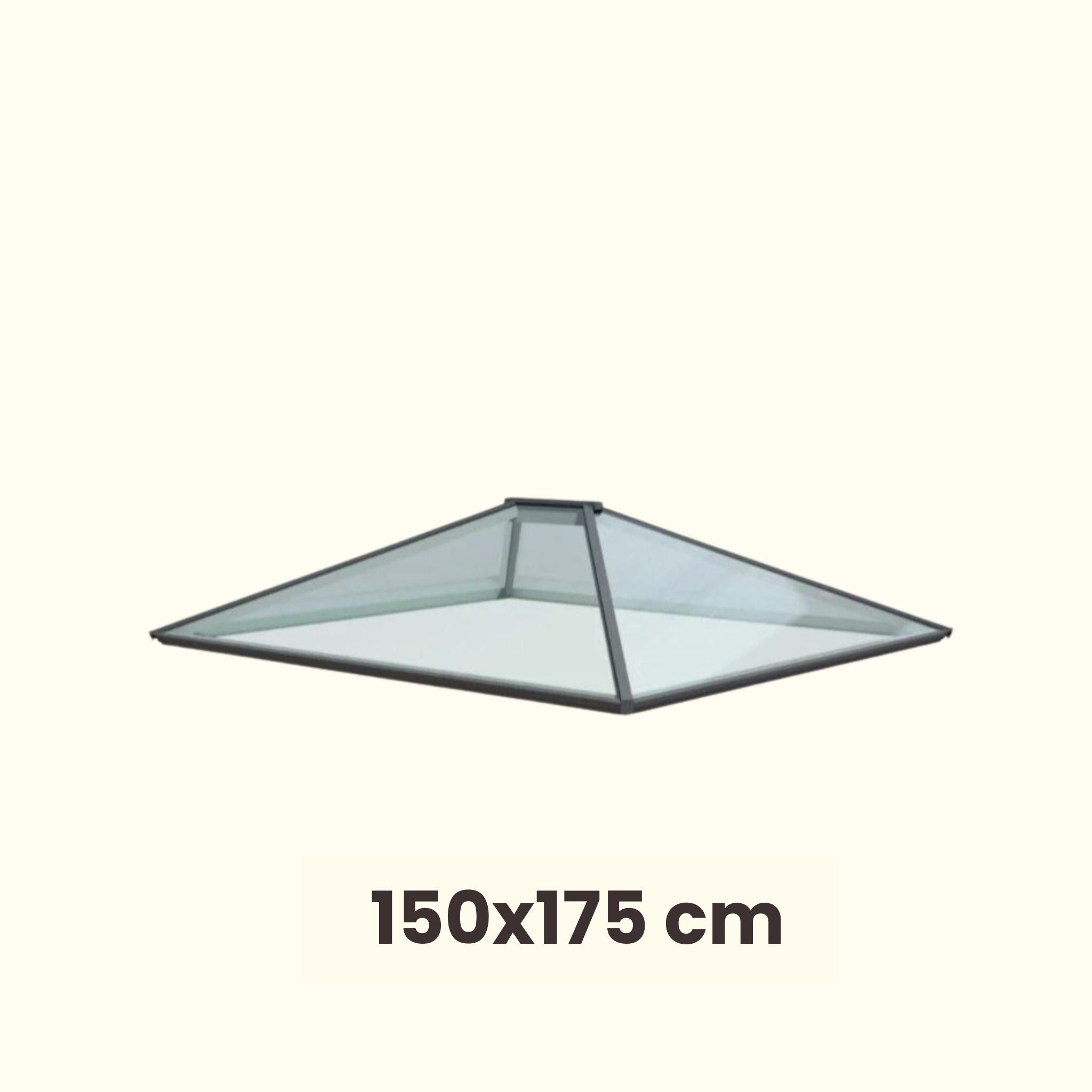 150 x 175 cm Lanterneau contemporain