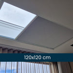 Stores de fenêtres de toit plat 120 x 120cm