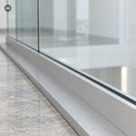 Garde-corps en verre SV75 LT à fixation au sol – Système réglable